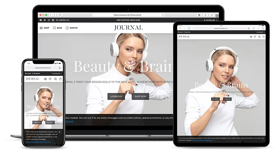 OpenCart Journal Türkçe Tema - 4